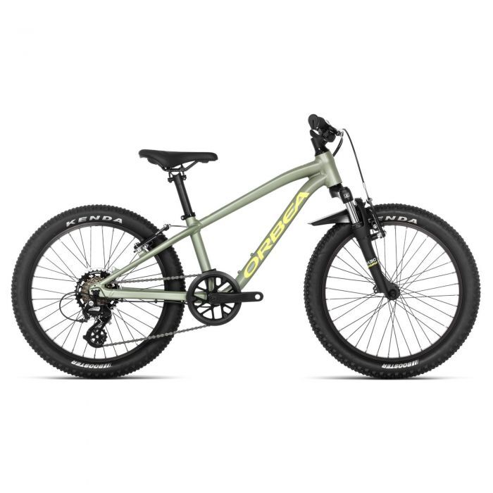 Orbea MX 20 XC Kids Bike - 2024 - Metallic Green Artichoke (Matt) - Yellow (Matt)