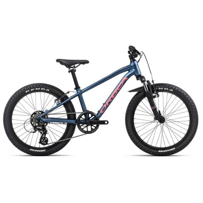 Orbea MX 20 XC Kids Bike - 2024 - Moondust Blue - Red (Matt)