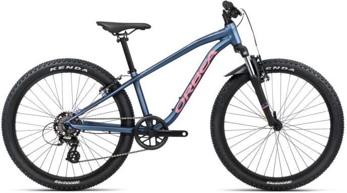 Orbea MX 24 XC Kids Bike - 2024 - Moondust Blue - Red (Matt)