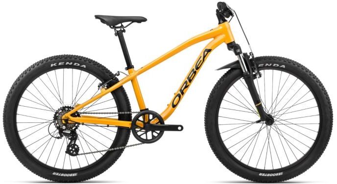 Orbea MX 24 XC Kids Bike - 2024 - Mango (Gloss) - Black (Matt)