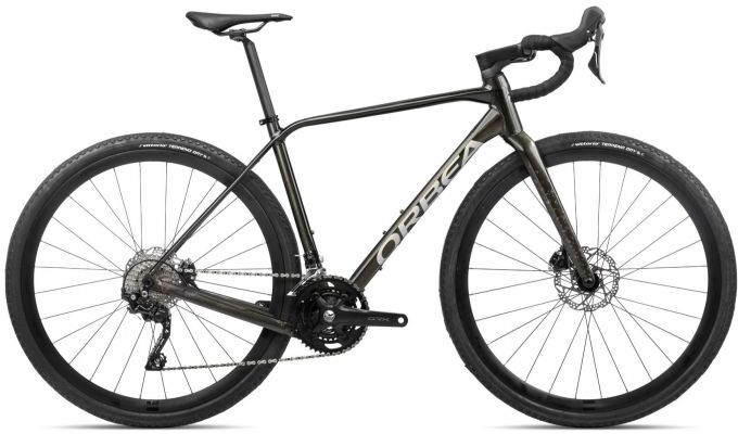 Orbea Terra H40 Gravel Bike - 2024 - Large, Infinity Green-Ivory White (Gloss)