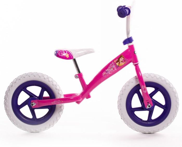 "Huffy Disney Princess 12" Balance Bike" - Pink,purple,white