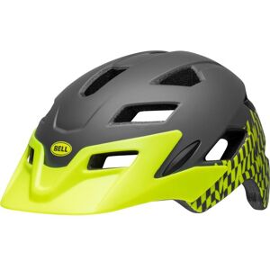 Bell Sidetrack Kids Helmet - Wavy Checks Matte Retina Sear