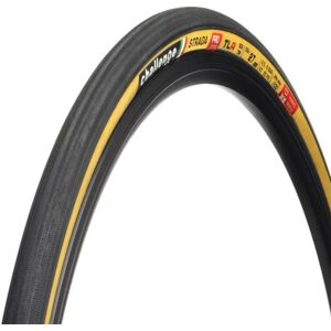 Challenge Strada Handmade TLR Road Tyre - 700 x 27Black / Tan