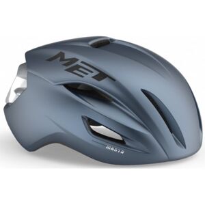 MET Manta MIPS Helmet - Medium, Navy Silver Matt