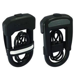 Hiplok Easy Carry DC D Lock with Cable - Black