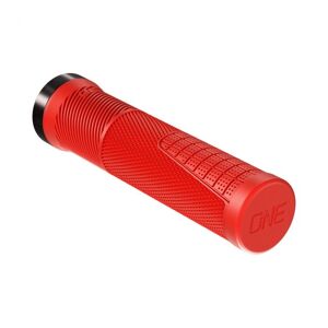 OneUp Components Thin Lock-On Grips - Red