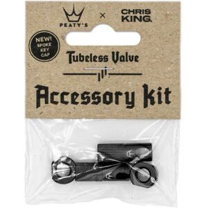 Peaty's x Chris King MK2 Tubeless Valve Accessory Kit - Black