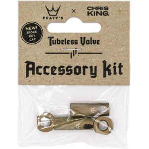 Peaty's x Chris King MK2 Tubeless Valve Accessory Kit - Bourbon