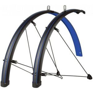 SKS Bluemels Stingray 28 45mm Mudguard - Matt Black / Ocean Blue