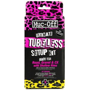 Muc-Off Ultimate Tubeless Setup Kit - Road/Gravel/CX 44mm Valves Muc-Off Ultimate Tubeless Setup Kit - Road/Gravel/CX 44mm Valves