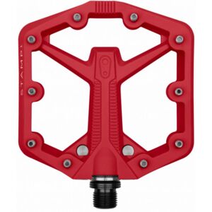 Crank Brothers Stamp 1 V2 Flat Pedals - Red, Small Crank Brothers Stamp 1 V2 Flat Pedals - Red, Small