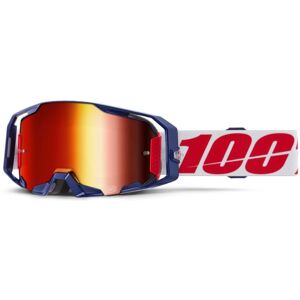100% Armatic Goggles - Mach Z / Mirror Red Lens 100% Armatic Goggles - Mach Z / Mirror Red Lens
