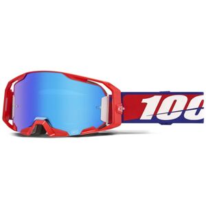 100% Armatic Goggles - Best / Mirror Blue Lens 100% Armatic Goggles - Best / Mirror Blue Lens