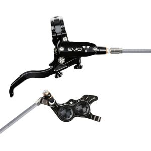 Hope Tech 4 EVO GR4 Hydraulic Disc Brake - Black / BlackFront Right HandBraided Hope Tech 4 EVO GR4 Hydraulic Disc Brake - Black / BlackFront Right HandBraided