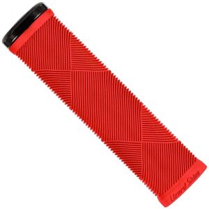 Lizard Skins Single Clamp Lock-On Strata Grips - Candy Red Lizard Skins Single Clamp Lock-On Strata Grips - Candy Red