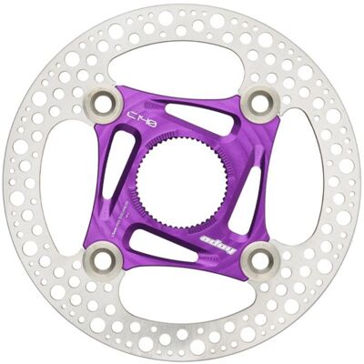 Hope RX Road Centrelock Floating Disc Rotor - 140mmPurple Hope RX Road Centrelock Floating Disc Rotor - 140mmPurple