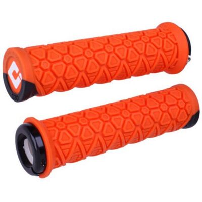 ODI Vanquish V2.1 Orange Bike Handlebar Grips - MTB ODI Vanquish V2.1 Orange Bike Handlebar Grips - MTB