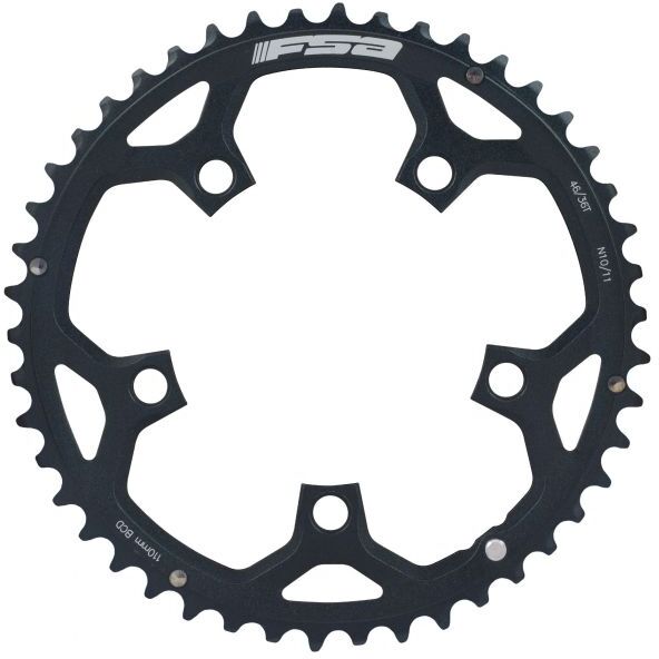 FSA Pro Road Shimano/SRAM 10/11-Speed Chainring - Black110mm46T