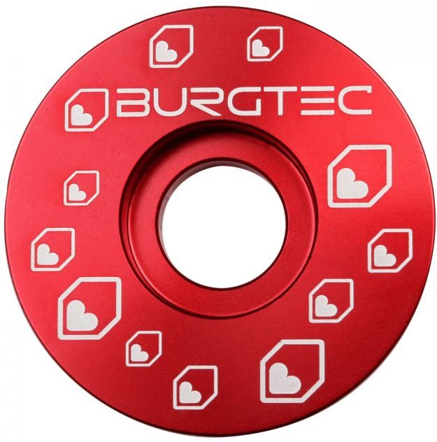 Burgtec Top Cap - Race Red