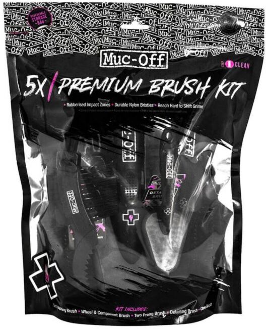 Muc-Off 5 x Premium Brush Kit