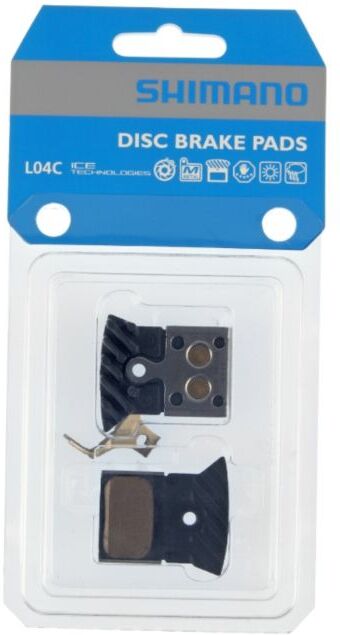 Shimano L04C Sintered Disc Brake Pads - With Cooling Fins