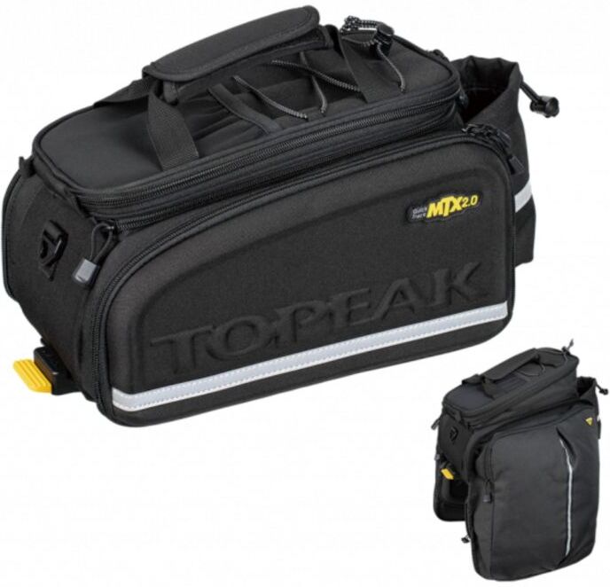 Topeak MTX Trunkbag DXP With Pannier 2.0 - Black