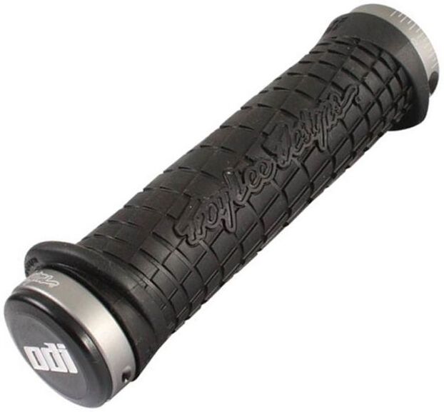 ODI Troy Lee Designs Lock-On Handlebar Grips - Black/Grey