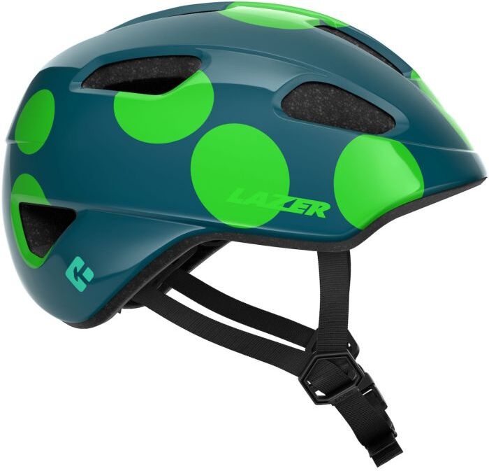 Lazer NutZ 2.0 KinetiCore Youth Helmet - Green Dots