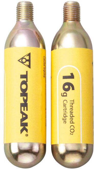 Topeak Replacement CO2 Cartridges - 16g Threaded
