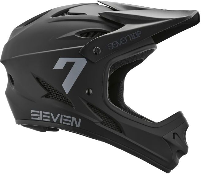 7iDP M1 Full Face Helmet - L, Matt Black