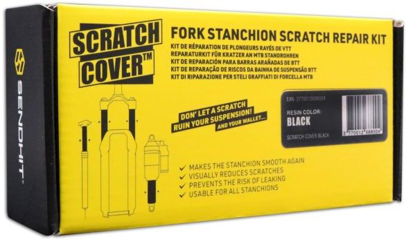 SendHit Fork Stanchion Scratch Cover Repair Kit - Transparent
