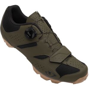 Giro Cylinder II MTB Cycling Shoes - 44, Olive / Gum