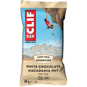 Clif Natural Energy Bar 68g - Pack of 12 - White Chocolate Macadamia