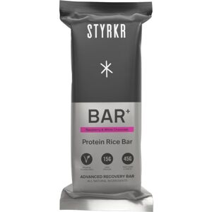 Styrkr Bar+ Recovery Bar - 12 Pack - Raspberry & White Chocolate Styrkr Bar+ Recovery Bar - 12 Pack - Raspberry & White Chocolate
