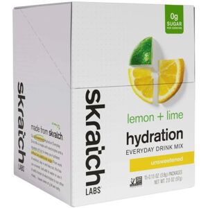 Skratch Labs Hydration Everyday Drink Mix - Lemon And Lime15 Pack Skratch Labs Hydration Everyday Drink Mix - Lemon And Lime15 Pack