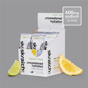 Skratch Labs Unsweetened Hydration Sport Drink Mix - Lemon And LimeBox of 20 Servings Skratch Labs Unsweetened Hydration Sport Drink Mix - Lemon And LimeBox of 20 Servings