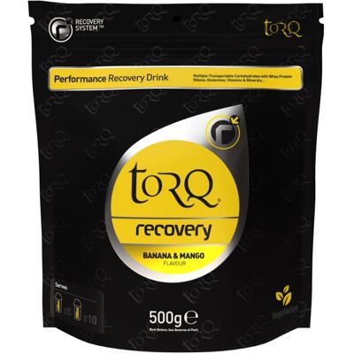 Torq Recovery Drink - Banana / Mango 500g - Recovery Drink Torq Recovery Drink - Banana / Mango 500g - Recovery Drink