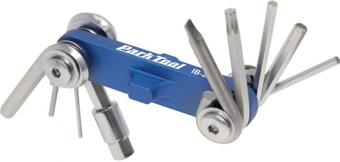 Park Tool IB2C - I-Beam Mini Fold-Up Hex Wrench Screwdriver And Torx Set