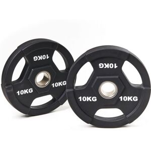 Athletic Vision PU Coated Olympic Weight Plates - 10kg