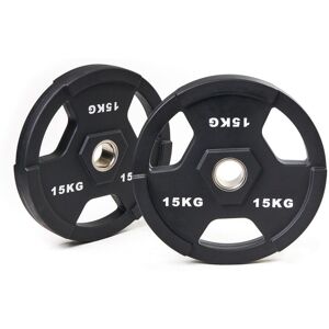 Athletic Vision PU Coated Olympic Weight Plates - 15kg