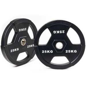 Athletic Vision PU Coated Olympic Weight Plates - 25kg