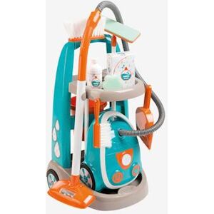 VERTBAUDET Cleaning Trolley + Vacuum, by SMOBY blue