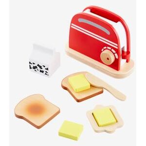 VERTBAUDET Wooden Toaster Set beige/multi