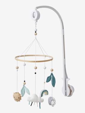 VERTBAUDET Musical Mobile Set with Organic Cotton* Toys, BIO NATURE green