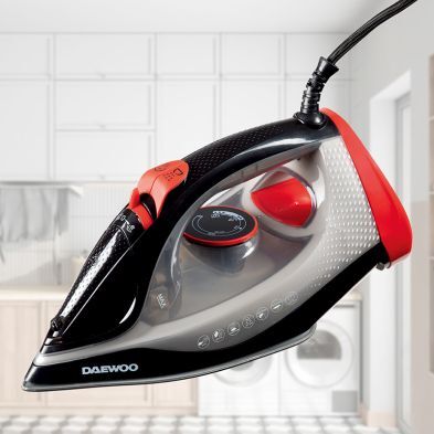 Daewoo Ultra Glide Steam Iron Ceramic - 2600W