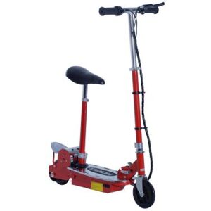 Homcom Foldable Electric Scooter For Teens Over 7 Years Old 12V Battery 120W-Red