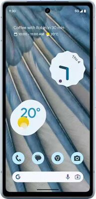 Google Pixel 7a 5G (128GB Sea Blue) at Â£119 on Pay Monthly Unlimited (24 Month contract) with Unlimited mins & texts; Unlimited 5G data. Â£20.99 a month (Consumer Upgrade Price). Includes: Google Pixel Watch  2 Black Aluminium Case with Obsidian Active B