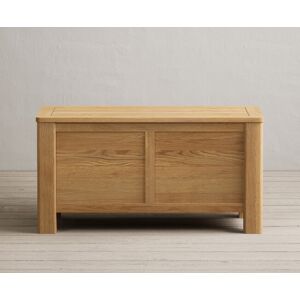 Oak Furniture Superstore Eclipse Solid Oak Blanket Box