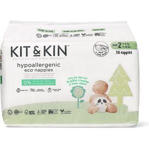 Kit & Kin Disposable Nappies - Midi Size 2 - Pack of 38